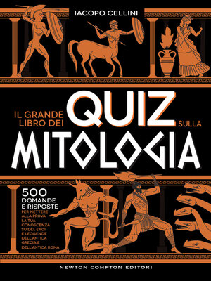 cover image of Il grande libro dei quiz sulla mitologia